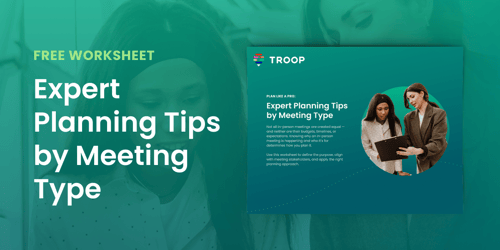 Plan Like a Pro: Expert Planning Tips by Meeting Type