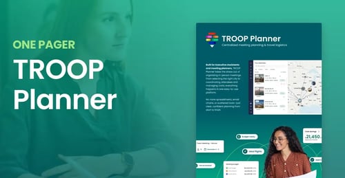 TROOP Planner Fact Sheet