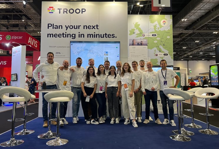 TROOP Team at Travel Show