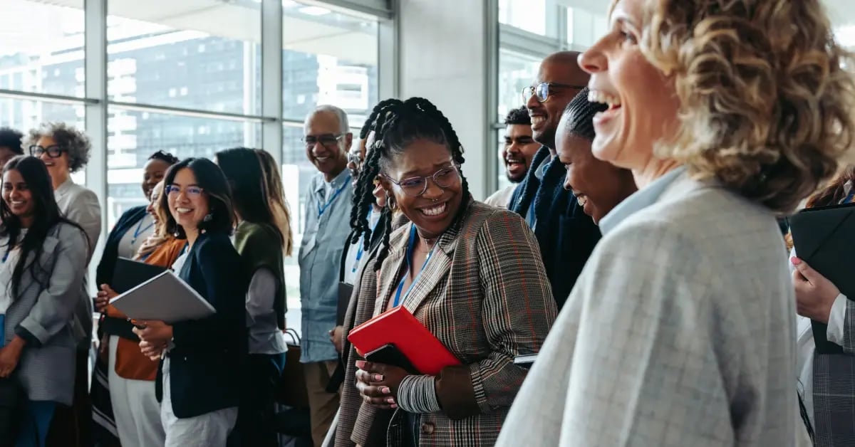 Team gathering in a top U.S. city
