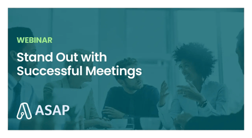 Stand Out with Successful Meetings: Insights from Planning Experts