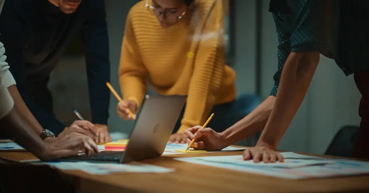 Year end planning sessions for Executive Assistants in an office