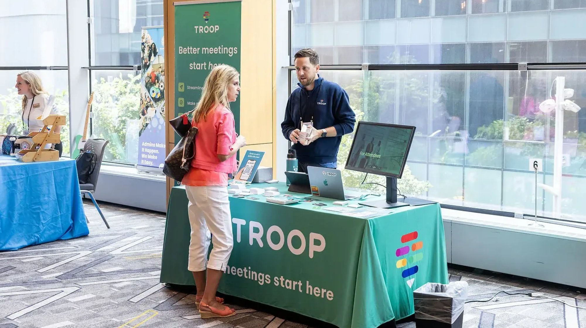 Conference planning with TROOP
