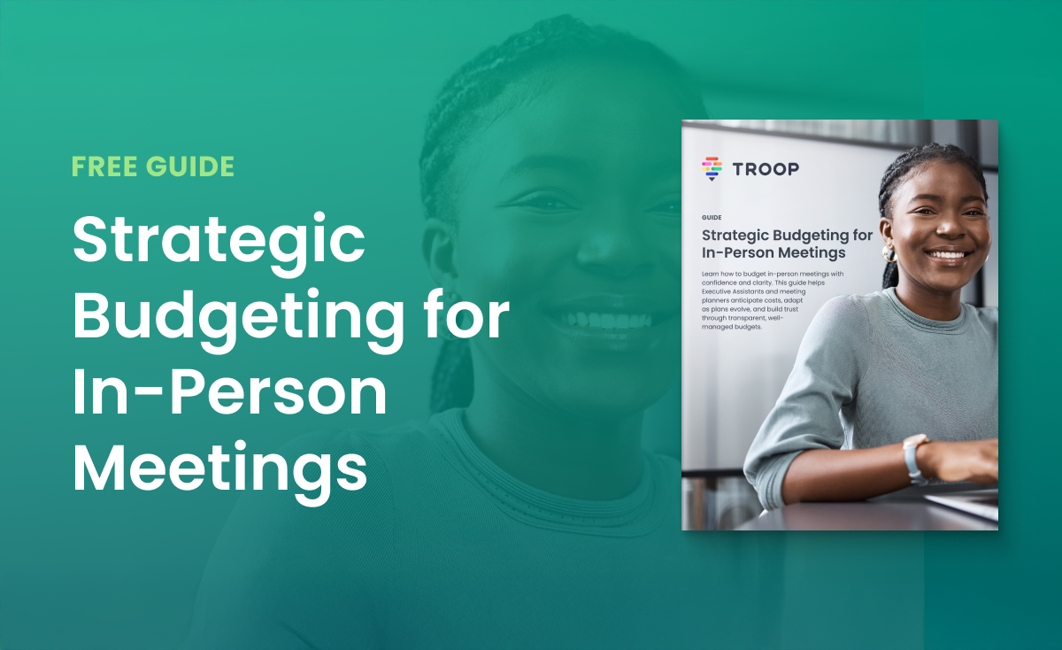 Strategic Budgeting for In-Person Meetings