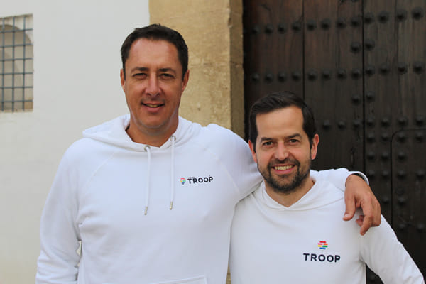 Leonard Cremer and Dennis Vilovic, TROOP's Co-Founders