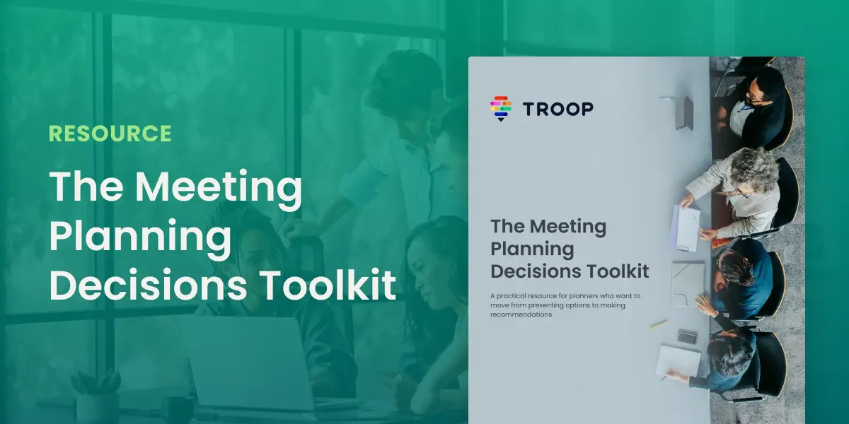 Meeting Planning Decisions Toolkit