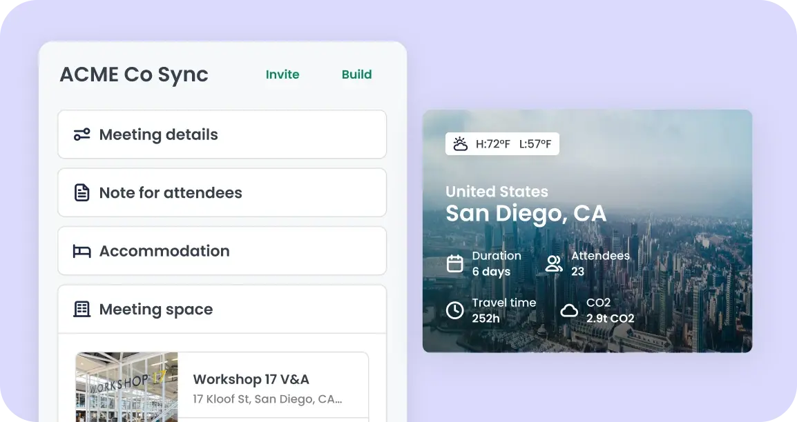 Meeting homepage